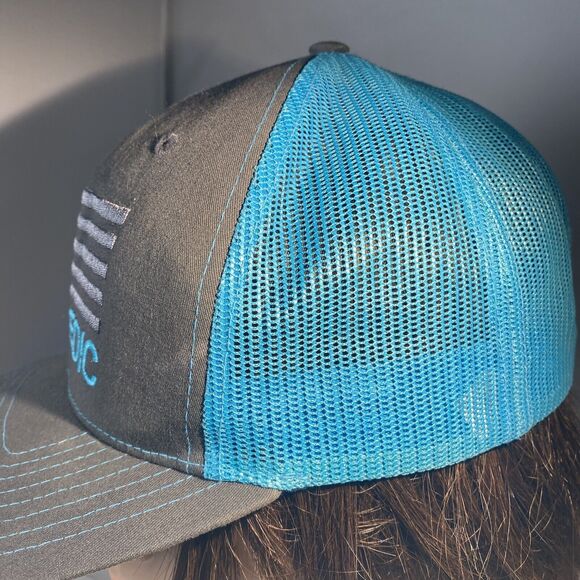 Medic Hat Unisex Gray Blue Adjustable Trucker Mesh Baseball Cap Logo - Picture 4 of 10